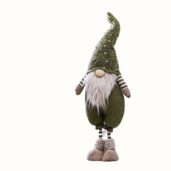 Home-trends24.de Dekofigur XXL Wichtel Figur Grün günstig online kaufen