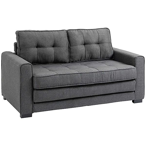 HOMCOM Schlafsofa Sofa mit Bettfunktion, Polstersofa günstig online kaufen