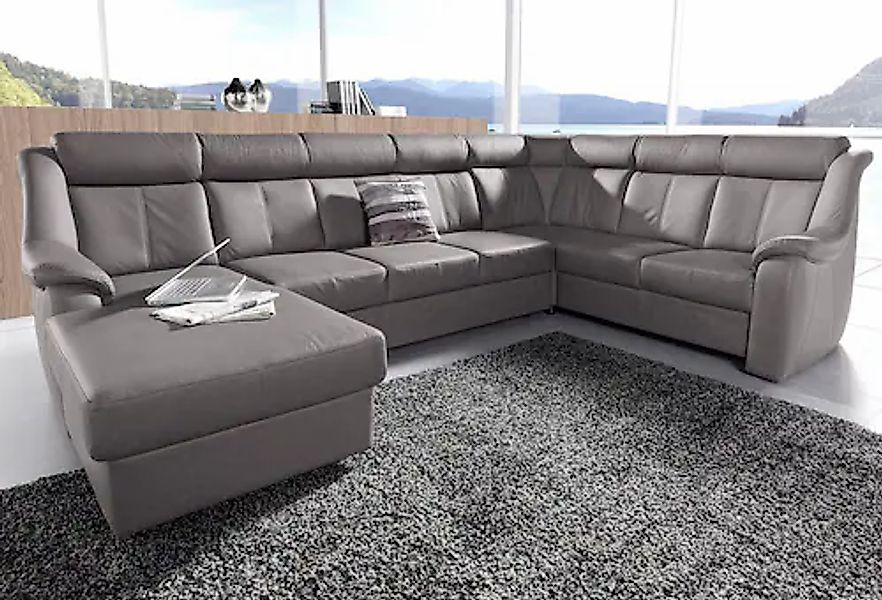 sit&more Wohnlandschaft "Basel U-Form", wahlweise mit Relaxfunktion günstig online kaufen