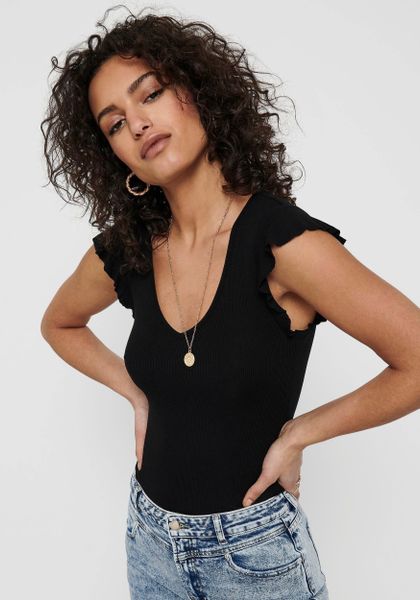 ONLY V-Shirt "ONLBELIA – V-Ausschnitt für femininen Sommerkomfort" regular günstig online kaufen