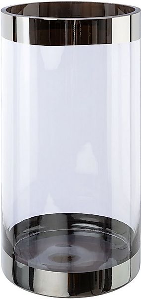 Creativ deco Bodenvase (1 St), mit silberfarbenen Absetzungen günstig online kaufen