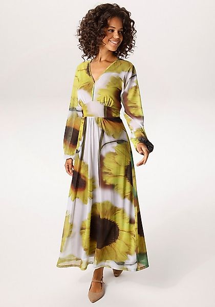 Aniston CASUAL Maxikleid mit großflächigen Sonnenblumen bedruckt - NEUE KOL günstig online kaufen