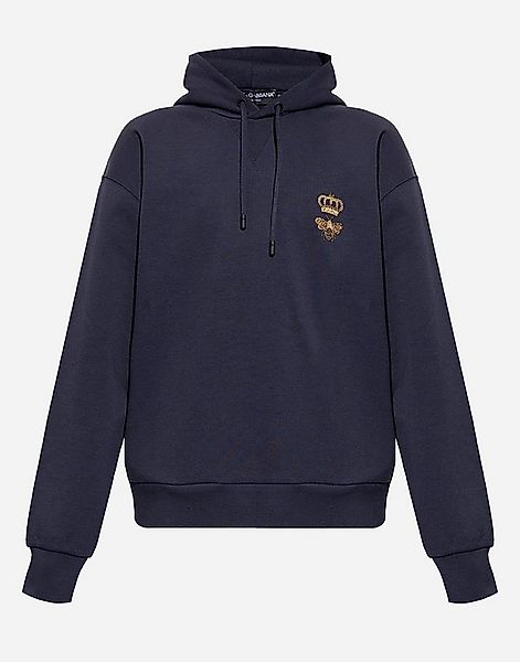 DOLCE & GABBANA Sweater Dolce & Gabbana Krone Pullover mit Kapuze günstig online kaufen