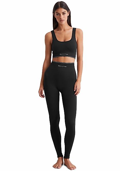 Marc OPolo Leggings "Seamless Waffle", mit kontrastigem Streifen und eingea günstig online kaufen