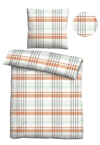Castell - Markenbettwäsche Bettwäsche 0020373, Seersucker, günstig online kaufen