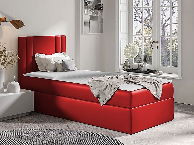 MIRJAN24 Boxspringbett Carmen Mini (mit Hauptmatratze, Topper, Kopfteil), 8 günstig online kaufen
