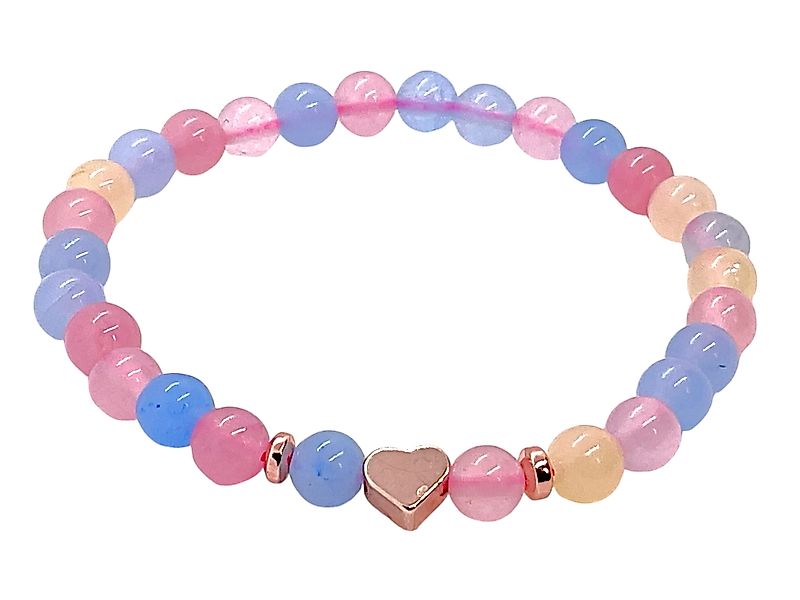 Steinfixx® Perlenarmband Edelsteinarmband aus Morganit mit günstig online kaufen