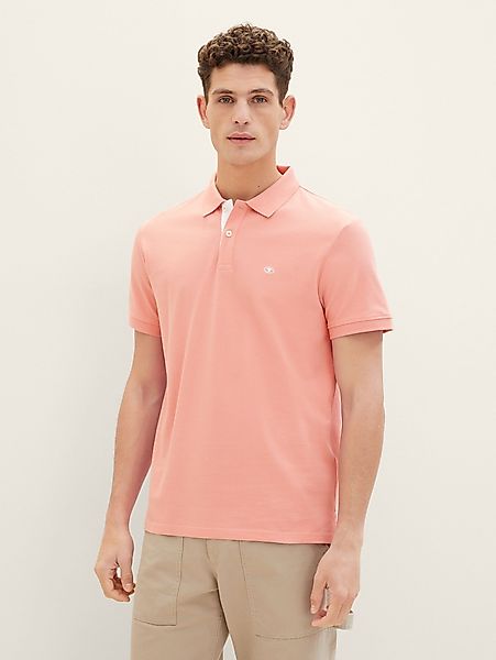 TOM TAILOR Poloshirt Piqué Poloshirt aus günstig online kaufen