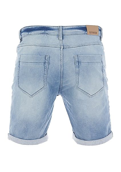 riverso Jeans Shorts Herren Stretch Kurz Kordelzug Regular Fit RIVPaul günstig online kaufen