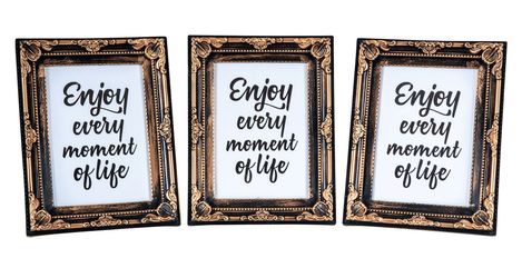 Levandeo® Bilderrahmen, 3er Set Fotorahmen 13x18 günstig online kaufen