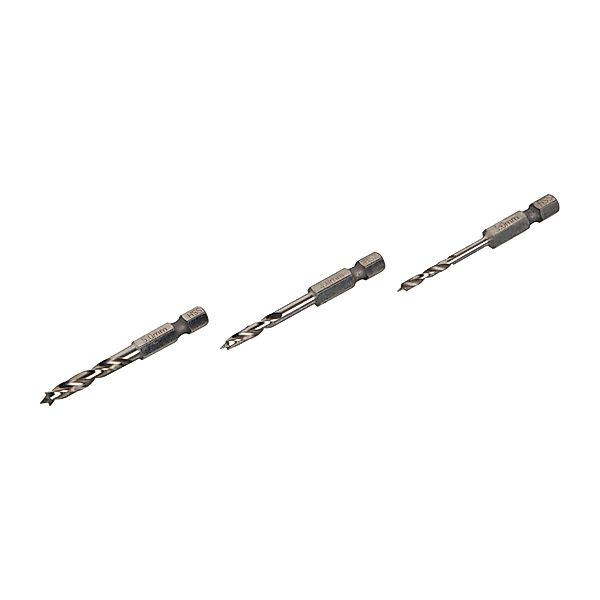 LUX-TOOLS Holz-Bohrersatz 6-Kant 3 mm, 4 mm und 5 mm günstig online kaufen