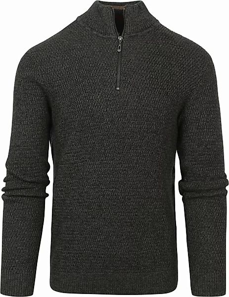 Suitable Half Zip Pullover Nexi Dunkelgrün - Größe L günstig online kaufen