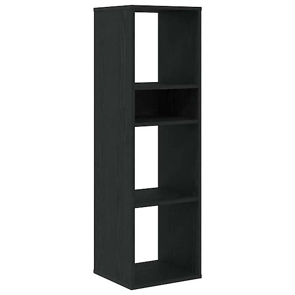 vidaXL Bücherregal Schwarz 34x31x112 cm Holzwerkstoff 860284 günstig online kaufen
