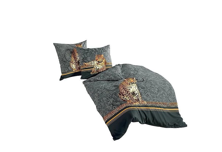 Traumschloss Bettwäsche Mako-Baumwolle, Mako-Satin, 2 teilig, Leopard Großk günstig online kaufen