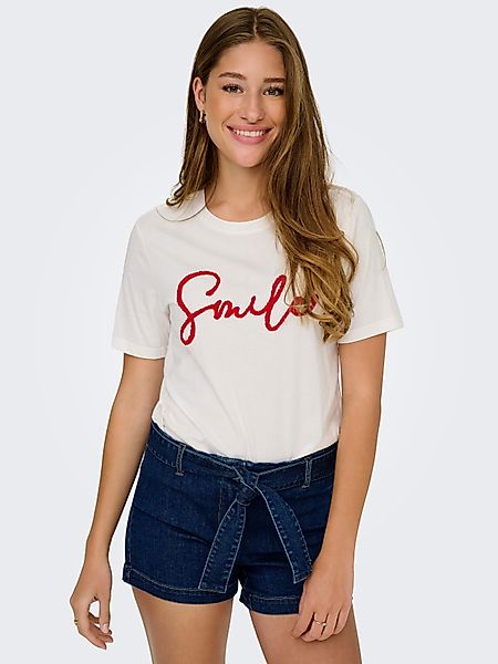 ONLY T-Shirt ONLKIKO LIFE S/S O-NECK günstig online kaufen