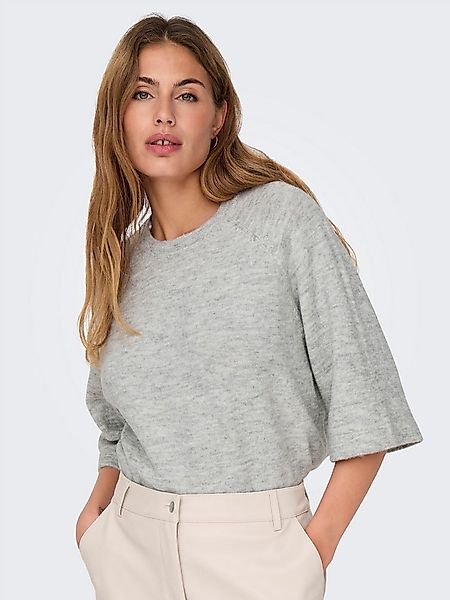 ONLY Strickpullover ONLSIMONI 3/4 PULLOVER KNT NOOS mit Fledermaus-Ärmeln günstig online kaufen