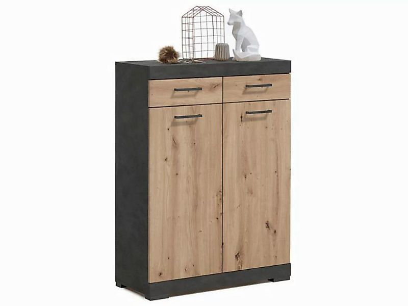 FMD Möbel Schuhschrank 80 x 109,5 x 35 cm (B/H/T) günstig online kaufen