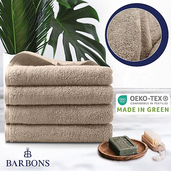 BARBONS Handtücher Set – 8-tlg Handtuch günstig online kaufen
