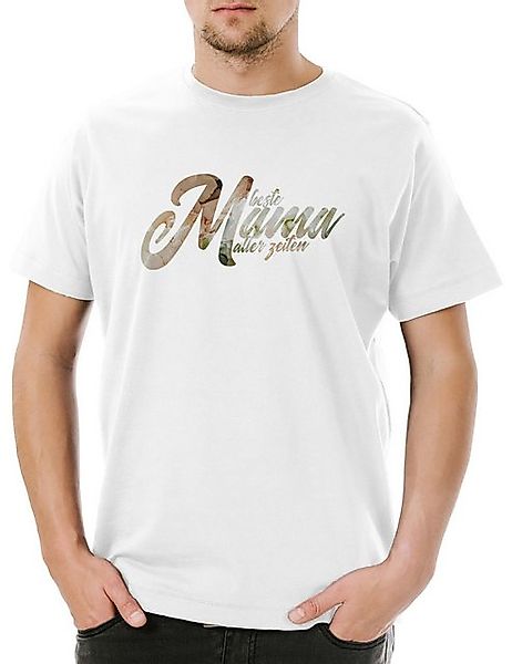 Urban Backwoods Print-Shirt Beste Mama Aller Zeiten Herren T-Shirt Beste Mo günstig online kaufen