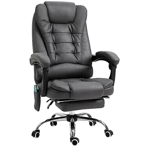 Vinsetto Schreibtischstuhl Bürostuhl mit Massagefunktion, Ergonomisch günstig online kaufen