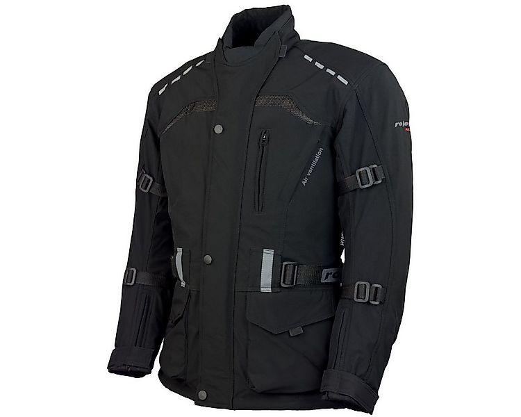 roleff Motorradjacke RO1512 Softshell - Schwarz, wasserdicht, atmungsaktiv günstig online kaufen