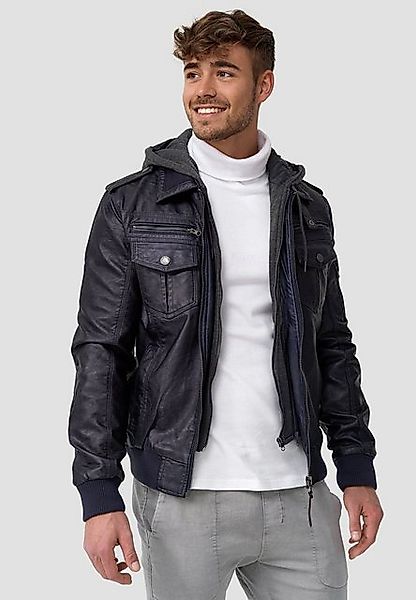 Indicode Winterjacke Aaron mit gerippten Ärmel - und Saumabschluss günstig online kaufen
