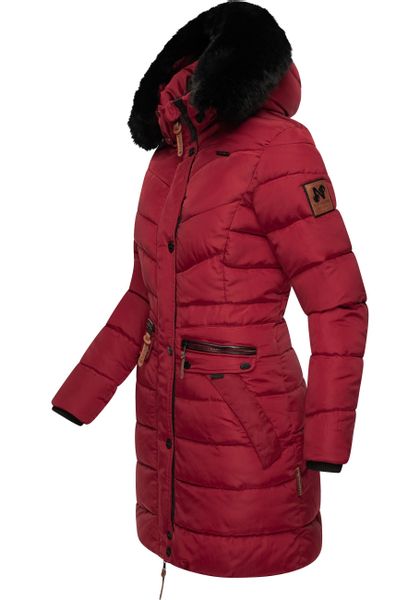 Navahoo Steppmantel "Paula" stylischer Winter Parka m. edlem Fellimitat günstig online kaufen