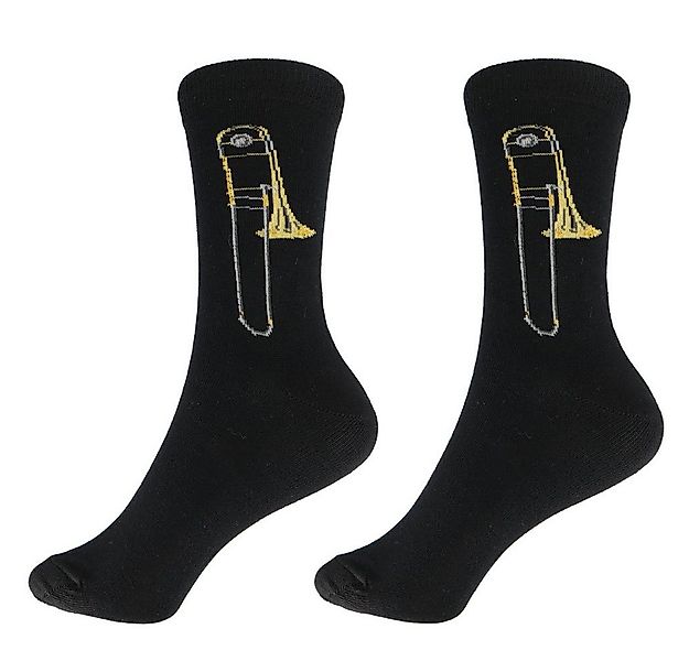 mugesh Freizeitsocken Musik-Socken Posaune für Musiker günstig online kaufen