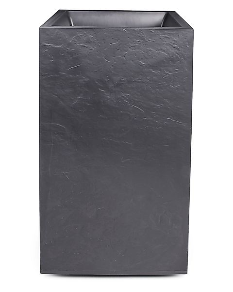 ONDIS24 Pflanzkübel Blumentopf Vulkan Säule, Schiefer günstig online kaufen