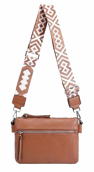ITALYSHOP24 Schultertasche Damen Bodybag Umhängetasche Messenger günstig online kaufen