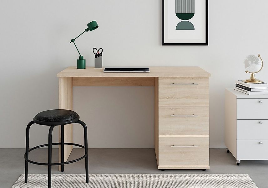VOGL Möbelfabrik Schreibtisch Tobi, wahlweise mit 3 Schubkästen oder 1 Schu günstig online kaufen