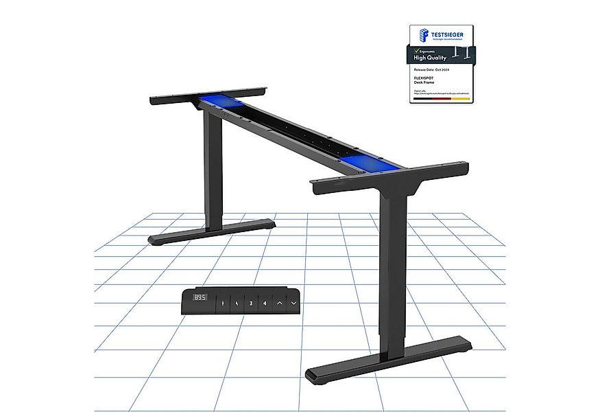 FLEXISPOT Schreibtisch höhenverstellbares Tischgestell inkl. praktischem Zu günstig online kaufen