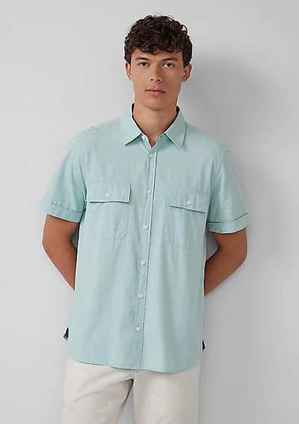 s.Oliver Kurzarmhemd Hemd Regular Fit: Kurzarmhemd günstig online kaufen