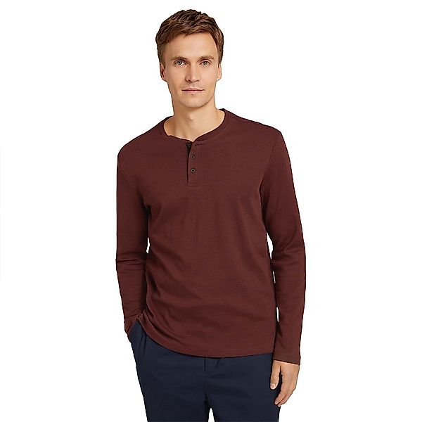 Tom Tailor 1029245 Langarm-t-shirt M Decadent Bordeaux günstig online kaufen