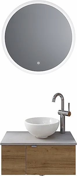 Saphir Badmöbel-Set »Serie 6915«, (4 St.), Gäste-Bad, 70 cm breit, mit LED- günstig online kaufen