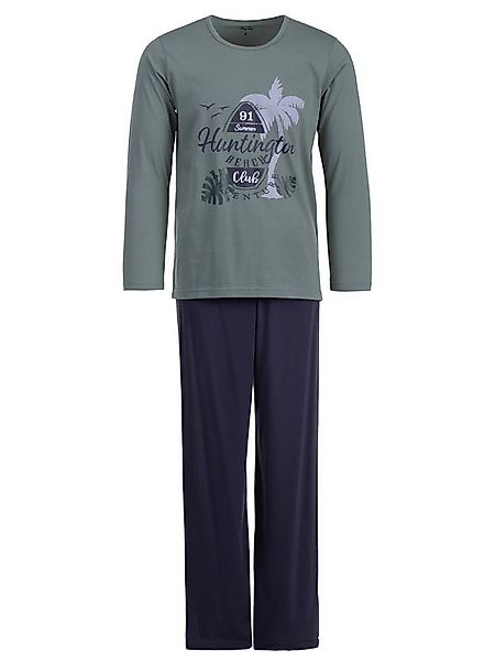 Henry Terre Schlafanzug Pyjama Set Langarm - Huntington Beach günstig online kaufen