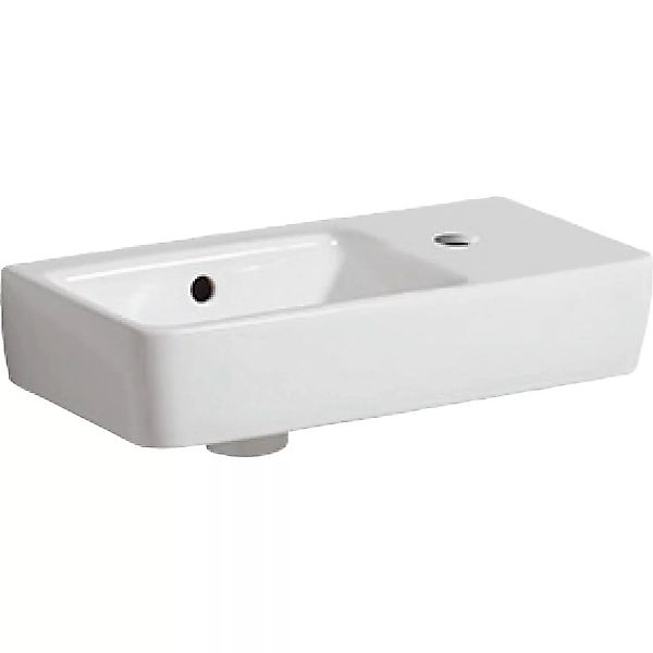 Geberit Handwaschbecken Renova Compact  50 cm Weiß KeraTect-Beschichtung günstig online kaufen