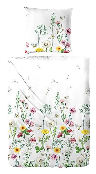Primera Bettwäsche "Renforce-Bettwäsche Oh my Garden" 2 Stk. tlg. mit zarte günstig online kaufen