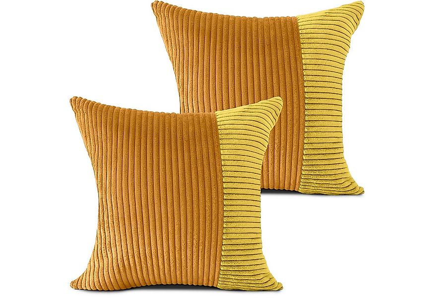 Amilian Kissenbezüge - 2er Set Kissenbezug - Zierkissenbezüge - Bezug für D günstig online kaufen