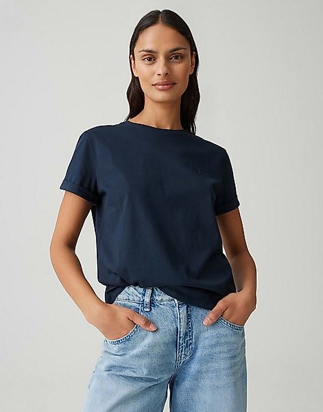 OPUS T-Shirt SERZ Regular T-Shirt aus Organic Cotton gerade geschnitten mit günstig online kaufen