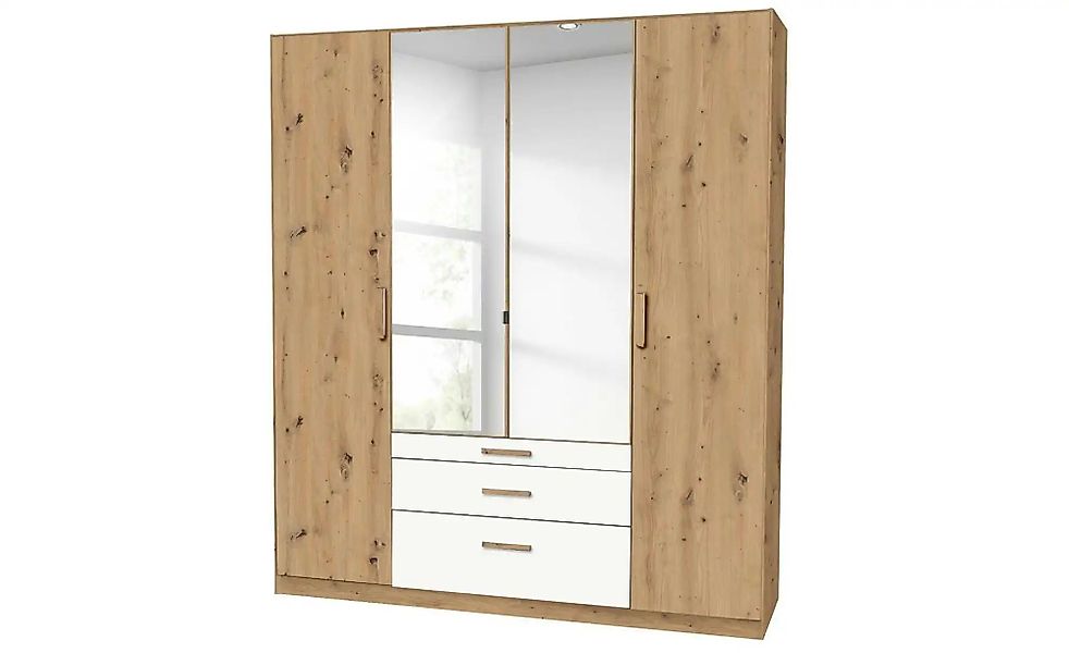 Drehtürenschrank  Moffat ¦ holzfarben ¦ Maße (cm): B: 181 H: 210 Schränke > günstig online kaufen