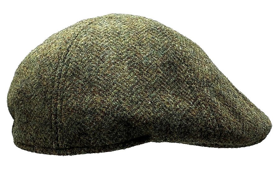 Fiebig Flat Cap 6-Panel Wool Herringbone Fischgrat Cap günstig online kaufen