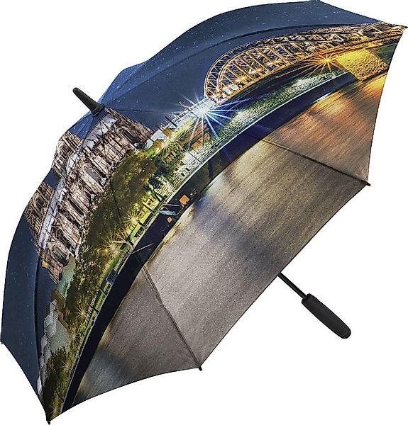 FARE Stockregenschirm, Kölner Dom, Köln, LED-Innenbeleuchtung, Auf-Automati günstig online kaufen