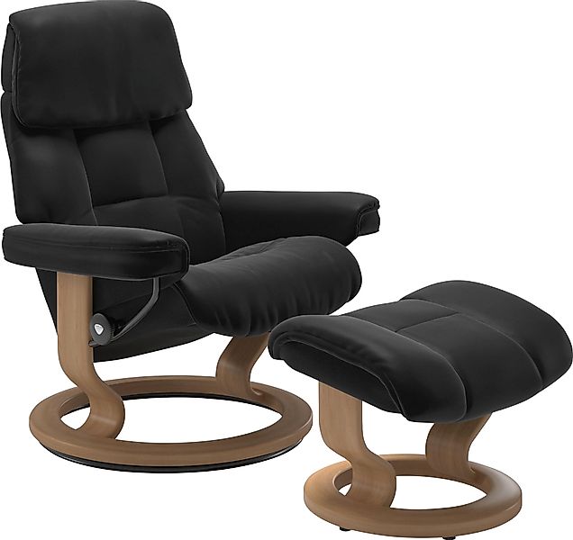 Stressless® Relaxsessel »Ruby« Set, Relaxsessel mit Hocker, mit Classic Bas günstig online kaufen