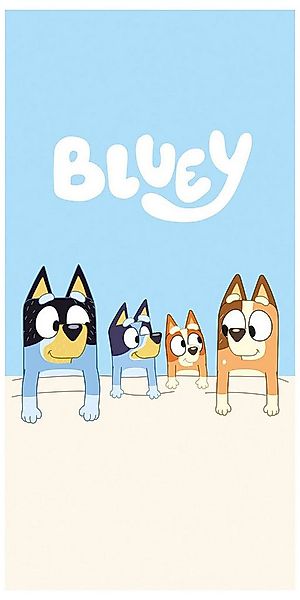 Disney Strandtücher Bluey, Frottee (Badetuch, 1-St) günstig online kaufen