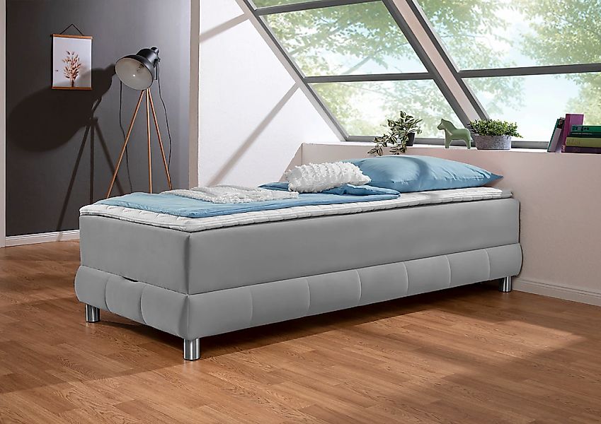 Home affaire Boxspringbett "Vaasa" für Dachschrägen geeignet, inkl. Bettkas günstig online kaufen