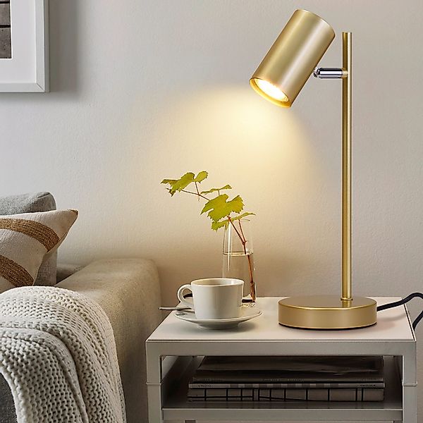 ZMH LED Tischleuchte Wohnzimmer Schwenkbar 350° günstig online kaufen