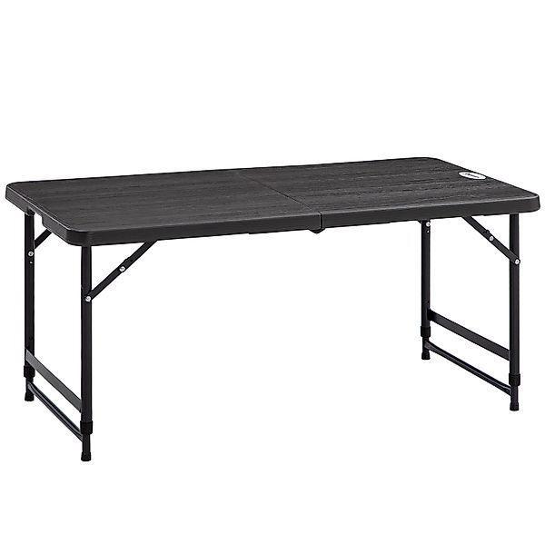 Outsunny Gartentisch Campingtisch Buffettisch mit Stahlgestell günstig online kaufen