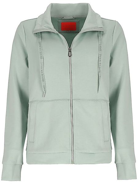 BLUE FLAME Sweatjacke 73029 Damen Sweatjacke mit Stehkragen - Freizeitjacke günstig online kaufen