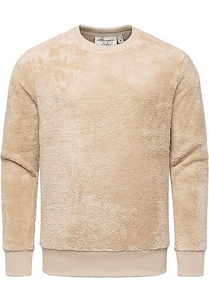 Amaci&Sons Sweatshirt LUDLOW Pullover mit Rundhalsausschnitt Herren Teddy P günstig online kaufen